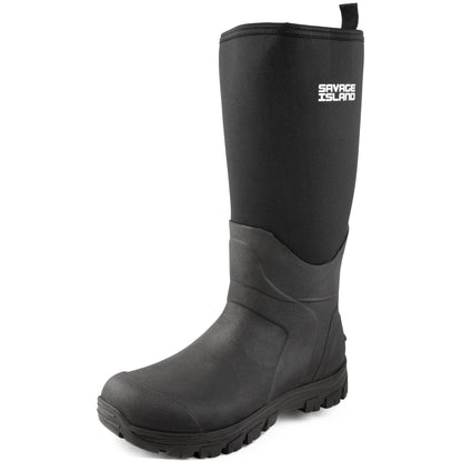 Skye Tall Neoprene Wellington Boots Savage Island
