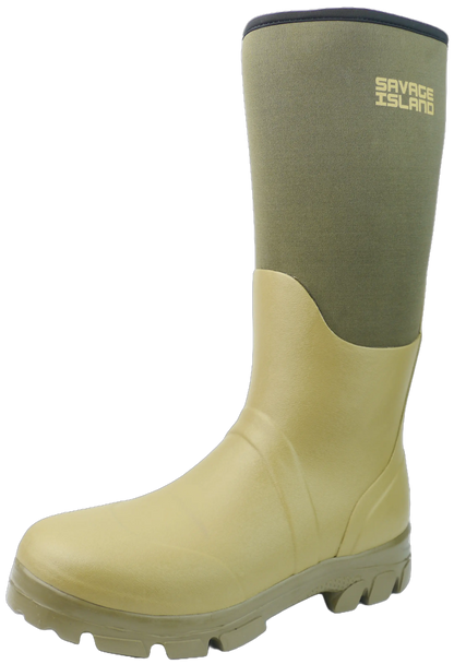 GlenNeo Tall Neoprene Wellington Boots Savage Island