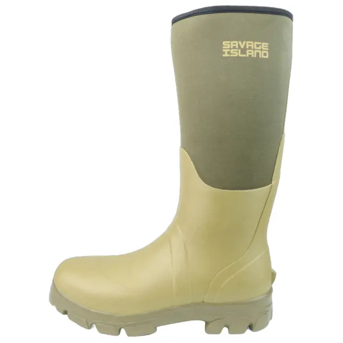 GlenNeo Tall Neoprene Wellington Boots Savage Island