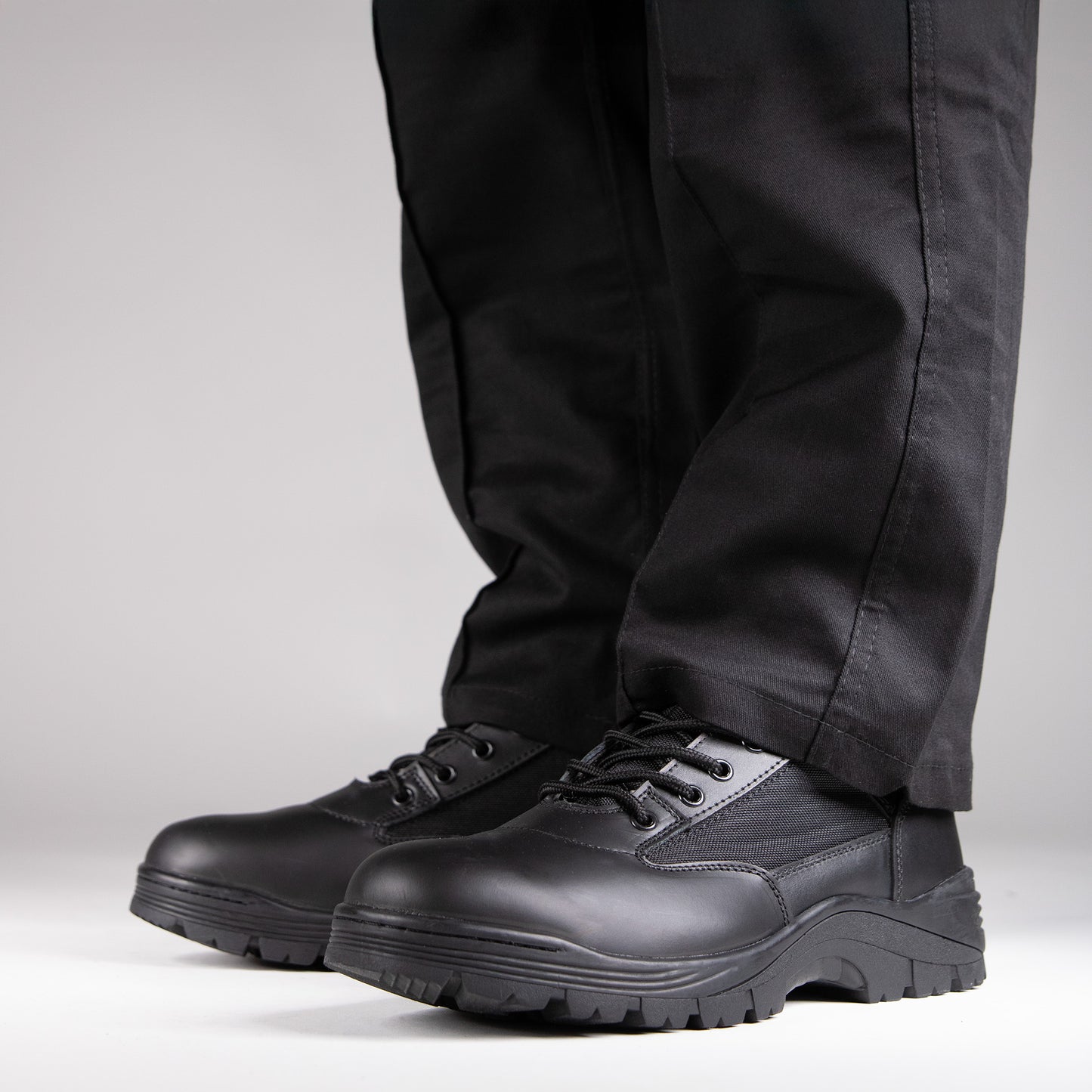 Sentinel PRO Leather Side Zip Combat Boots