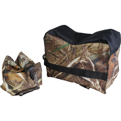 Front & Rear Camo Bench Rest Bags Savage Island
