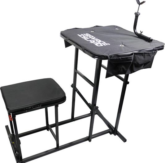Shooting Table with Padded Seat