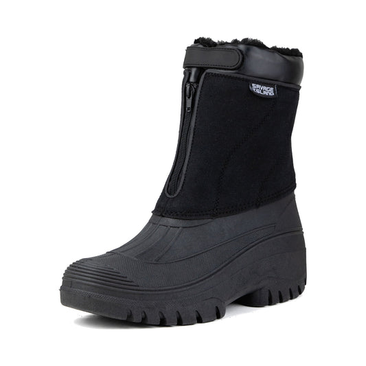 Arctic Fleece Lined Quick Zip Thermal Snow Boots