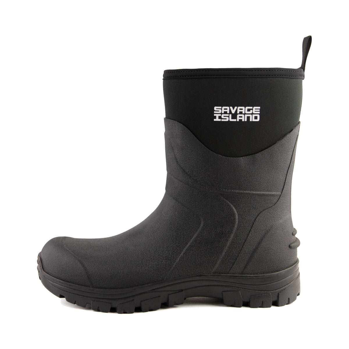Skye Men's Short Neoprene Lined Wellington Boots